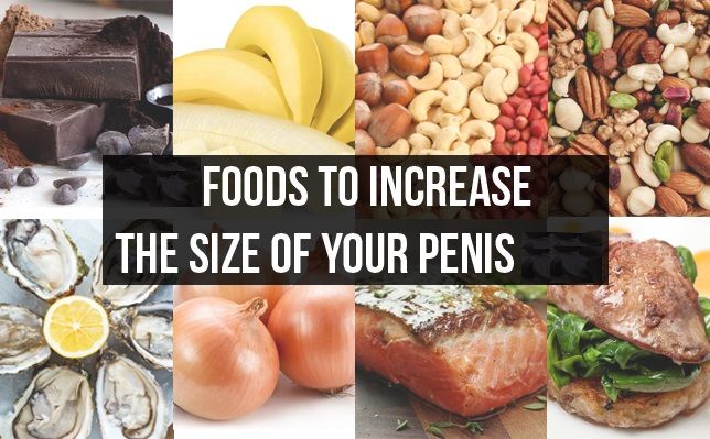 Increase size pennis food which 7 Foods