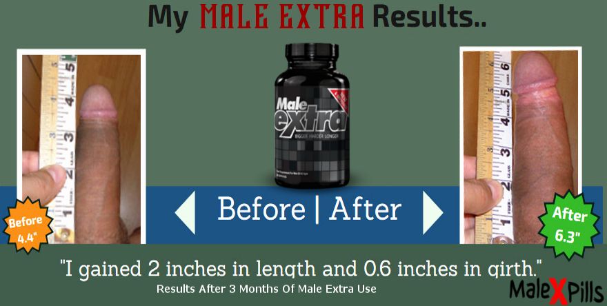 male extra before after