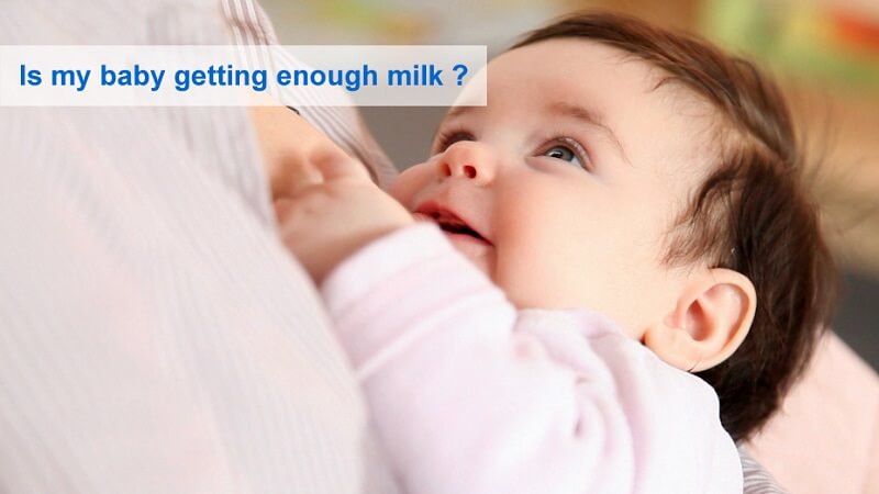 Baby Getting Breast Milk