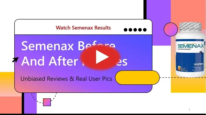 Semenax Before And After Video